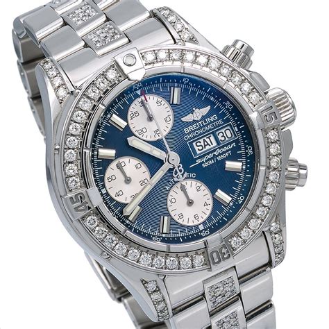 breitling superocean diamond bezel